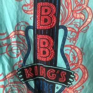 BEE EASY BB King's Blues beautiful t shirt bought from BB King's Blues Club